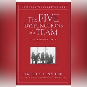 The Five Dysfunctions of a Team Book NWT